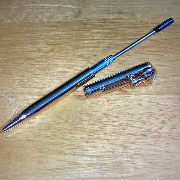 Peanut Snoopy stylus pen gold tone collectable in box - Picture 5 of 10